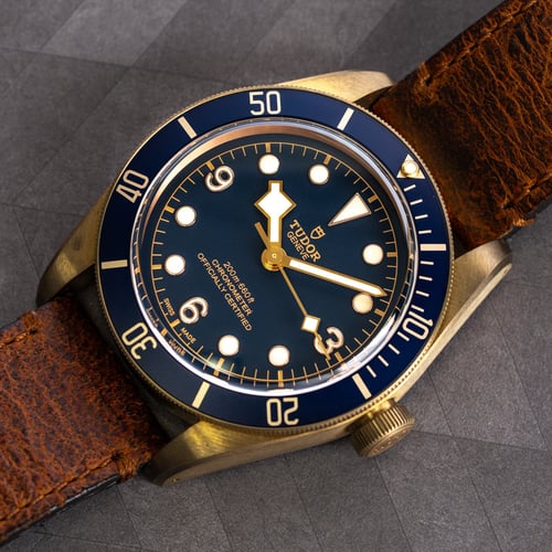 Stylied photo of  of Black Bay Bronze Bucherer