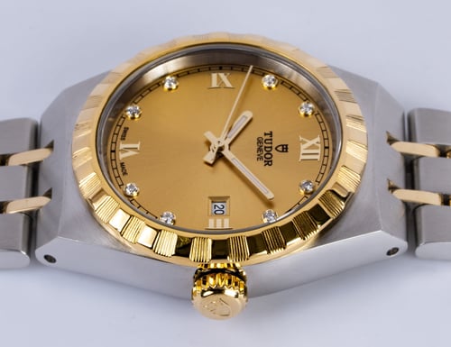 Crown Side Shot of Ladies Royal 28mm