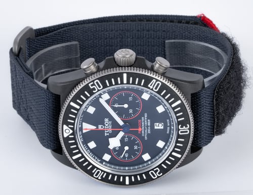 Front View of Pelagos FXD 'Red Bull' Chronograph
