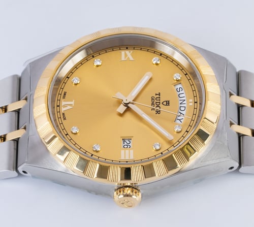Crown Side Shot of Royal Day-Date