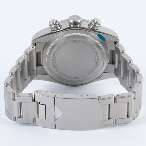 Rear / Band View of Black Bay Chronograph 'Panda'