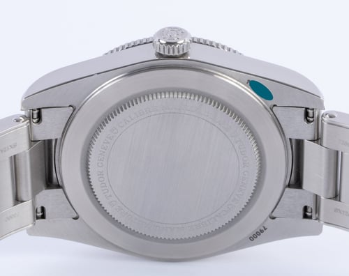 Caseback of Black Bay 54
