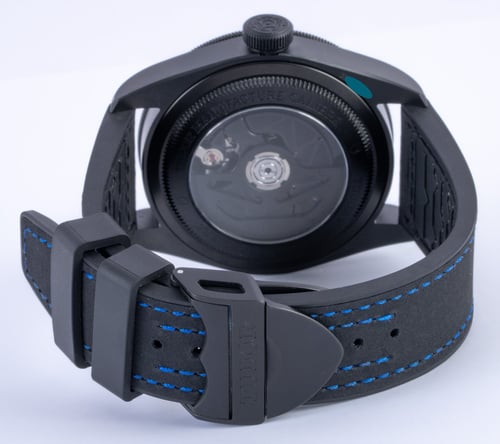 Rear / Band View of Black Bay Ceramic