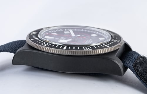 9' Side Shot of Pelagos FXD 'Red Bull' Chronograph