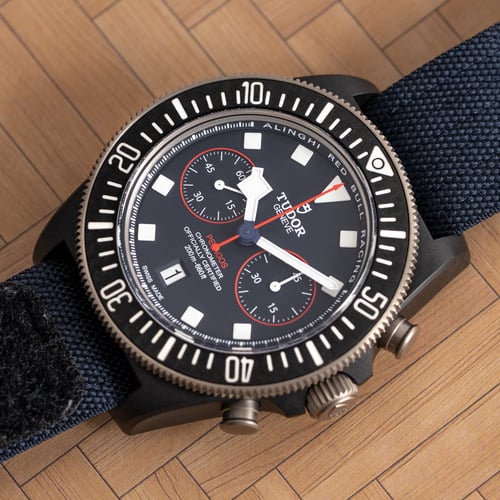 Stylied photo of  of Pelagos FXD 'Red Bull' Chronograph