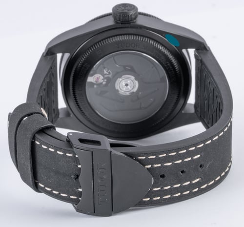 Rear / Band View of Black Bay Ceramic