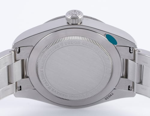 Caseback of Black Bay Fifty-Eight