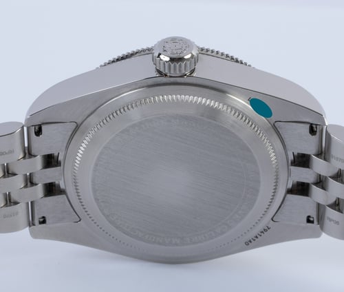Caseback of Black Bay 41
