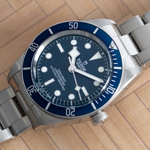 Stylied photo of  of Black Bay 58 Blue
