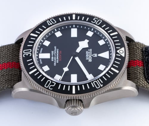 Crown Side Shot of Pelagos FXD