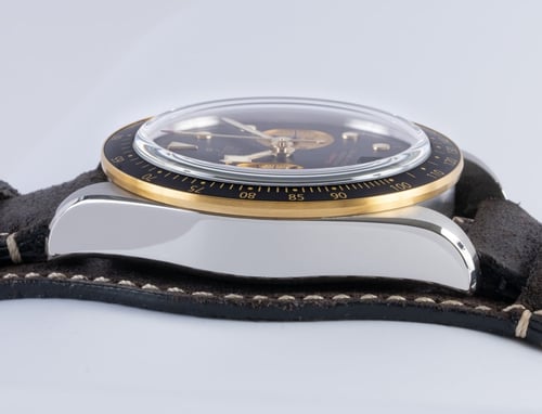 9' Side Shot of Heritage Black Bay Chronograph S&G