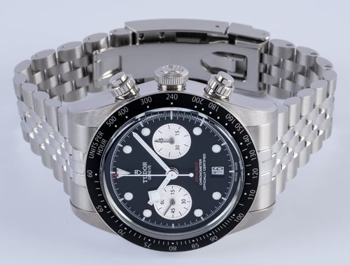 Front View of Black Bay Chronograph