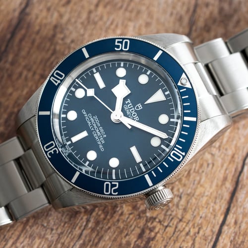 Stylied photo of  of Black Bay 58 Blue