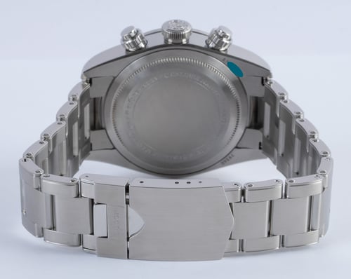 Rear / Band View of Black Bay Chronograph 'Panda'