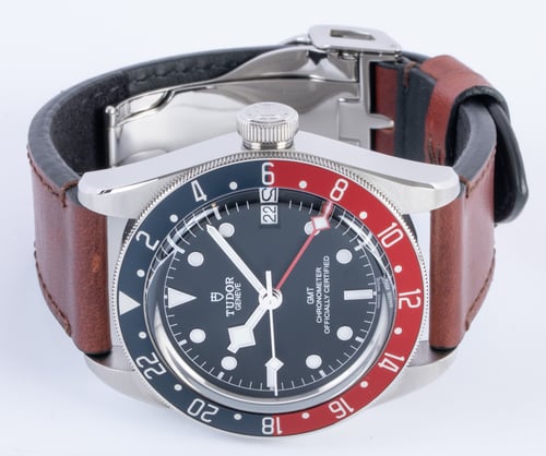 Front View of Black Bay GMT 'Pepsi'
