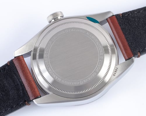 Caseback of Black Bay GMT 'Pepsi'