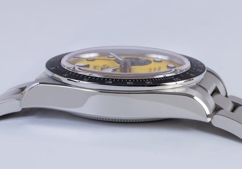 9' Side Shot of Black Bay Chronograph