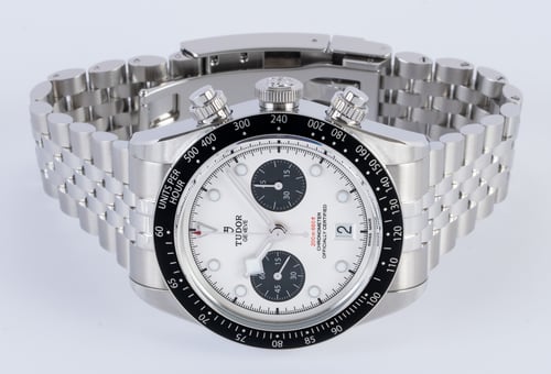 Front View of Black Bay Chronograph 'Panda'