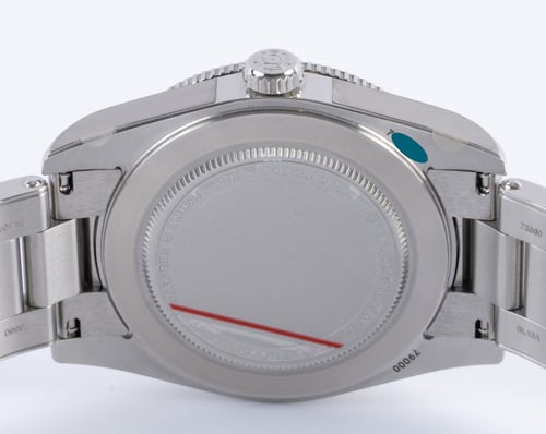 Caseback of Black Bay 54