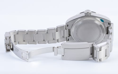 Open Clasp Shot of Black Bay Pro GMT