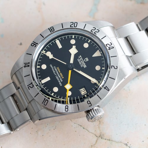 Stylied photo of  of Black Bay Pro GMT