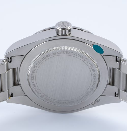 Caseback of Black Bay Fifty-Eight