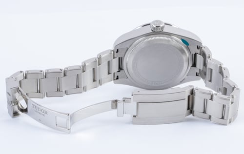 Open Clasp Shot of Black Bay Pro GMT
