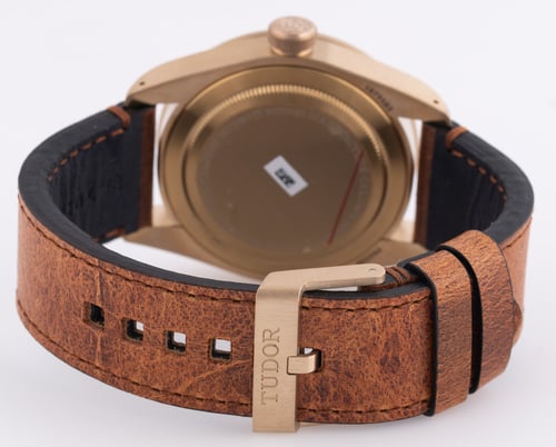 Rear / Band View of Heritage Black Bay Bronze