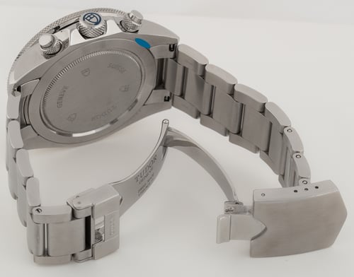 Open Clasp Shot of Heritage Chronograph