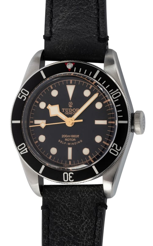 Tudor - Heritage Black Bay Black 'Smiley' 79220N