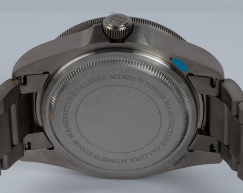 Caseback of Pelagos Chronometer
