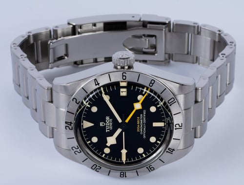 Front View of Black Bay Pro GMT