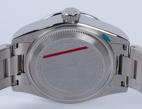 Caseback of Black Bay Pro GMT