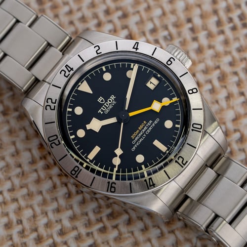 Stylied photo of  of Black Bay Pro GMT