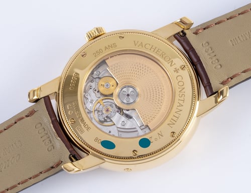 Caseback of Jubilé 1755
