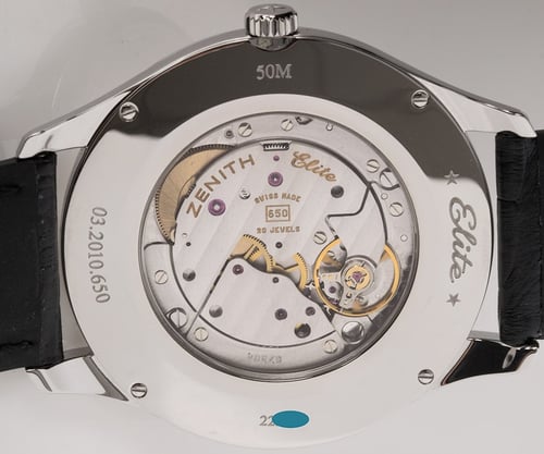 Caseback of Heritage Ultra Thin
