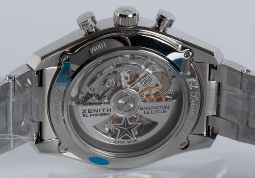 Caseback of Chronomaster El Primero 42MM