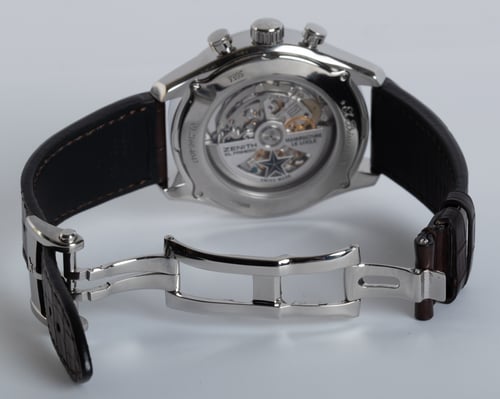 Open Clasp Shot of El Primero Chronomaster Open Moon & Sun Phase