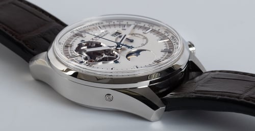 9' Side Shot of El Primero Chronomaster Open Moon & Sun Phase
