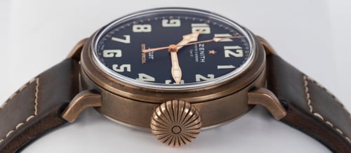 Crown Side Shot of Pilot Type 20 Extra Special