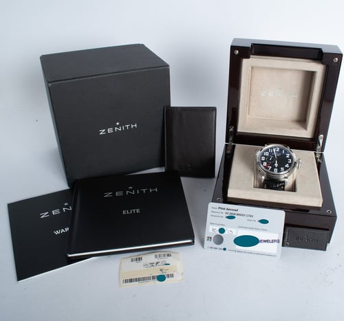 Zenith Elite Pilot Type 20 GMT : 03.2430.693/21.C723
