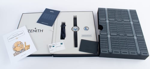 Box / Paper shot of El Primero A386 Revival