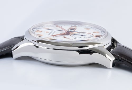 9' Side Shot of Captain Winsor Annual Calendar Chronograph
