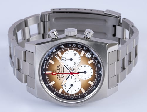 Front View of Chronomaster El Primero A384 Revival