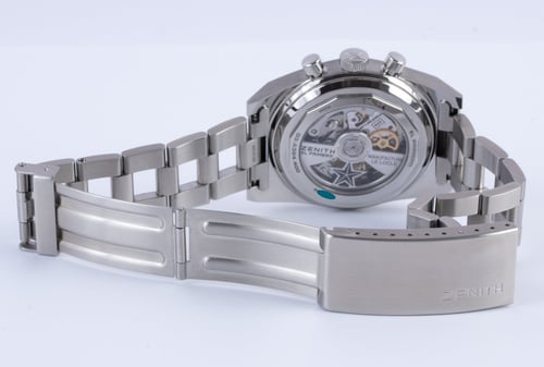Open Clasp Shot of Chronomaster El Primero A384 Revival