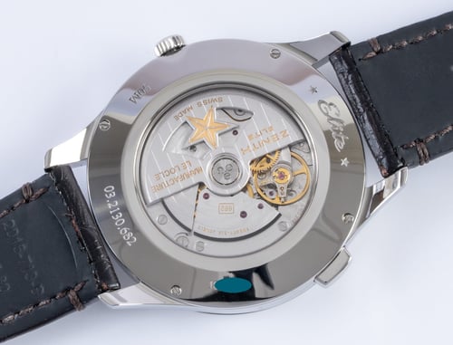 Caseback of Elite Dual Time