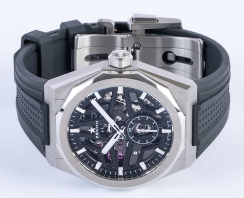 Dial Shot of Defy Skyline Skeleton
