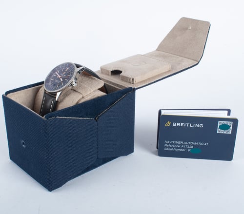 Box / Paper shot of Navitimer 1 Automatic 41