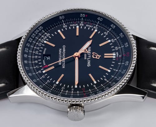 Crown Side Shot of Navitimer 1 Automatic 41