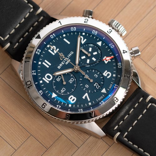 Breitling - Super Avi B04 Chrono GMT 46 Tribute To Vought F4U Corsair